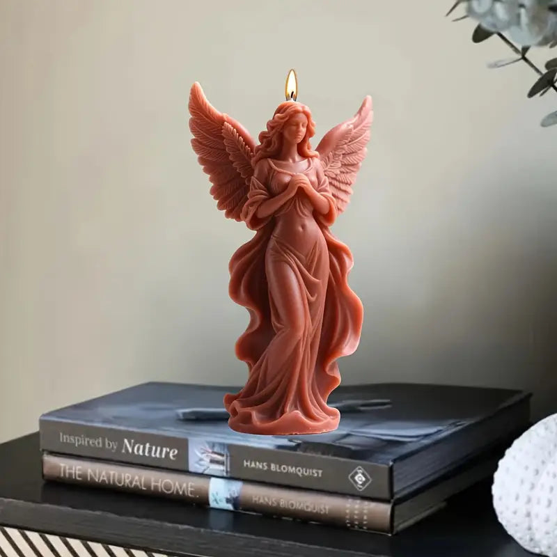 Vela ‘Ángel Protector’ – Protección, paz y energía positiva para tu hogar. 100% natural