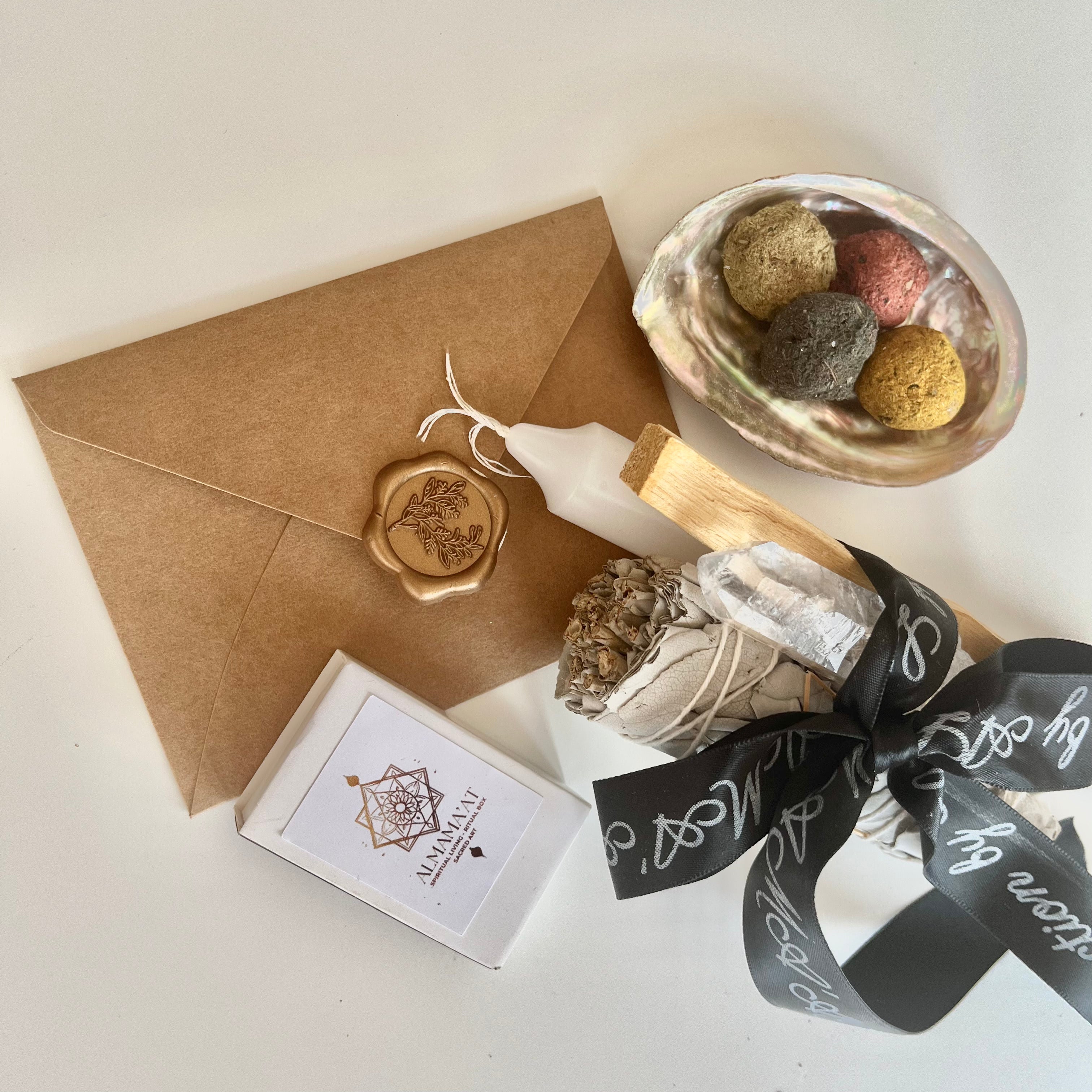 Caja Ritual ABRE CAMINOS, Kit Ritual nuevos comienzos