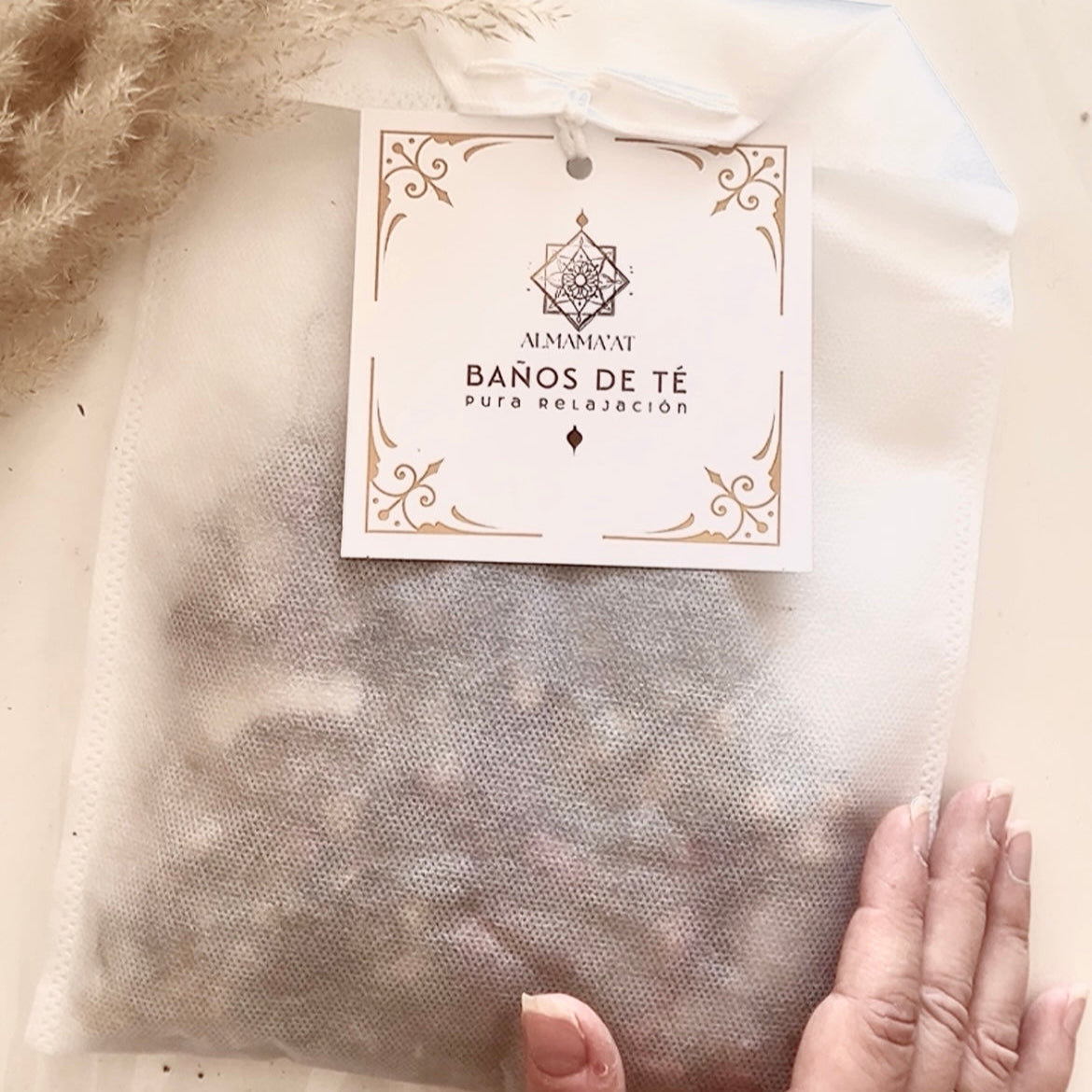 Bolsitas de Té para baño sensorial, PURA RELAJACION, Lavanda & Rosas