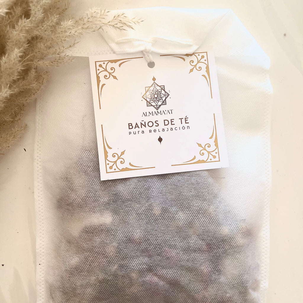 Bolsitas de Té para baño sensorial, PURA RELAJACION, Lavanda & Rosas