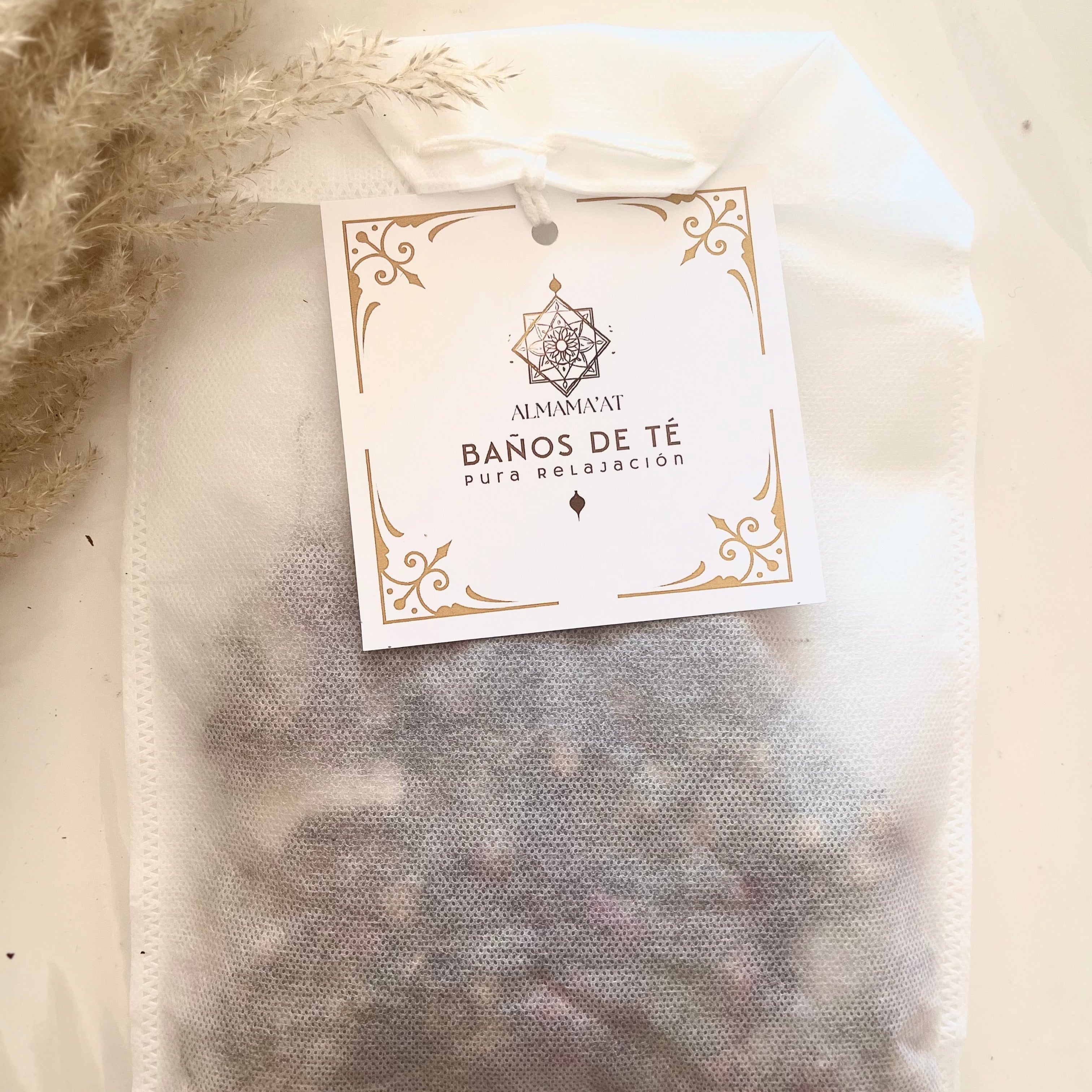 Bolsitas de Té para baño sensorial, PURA RELAJACION, Lavanda & Rosas