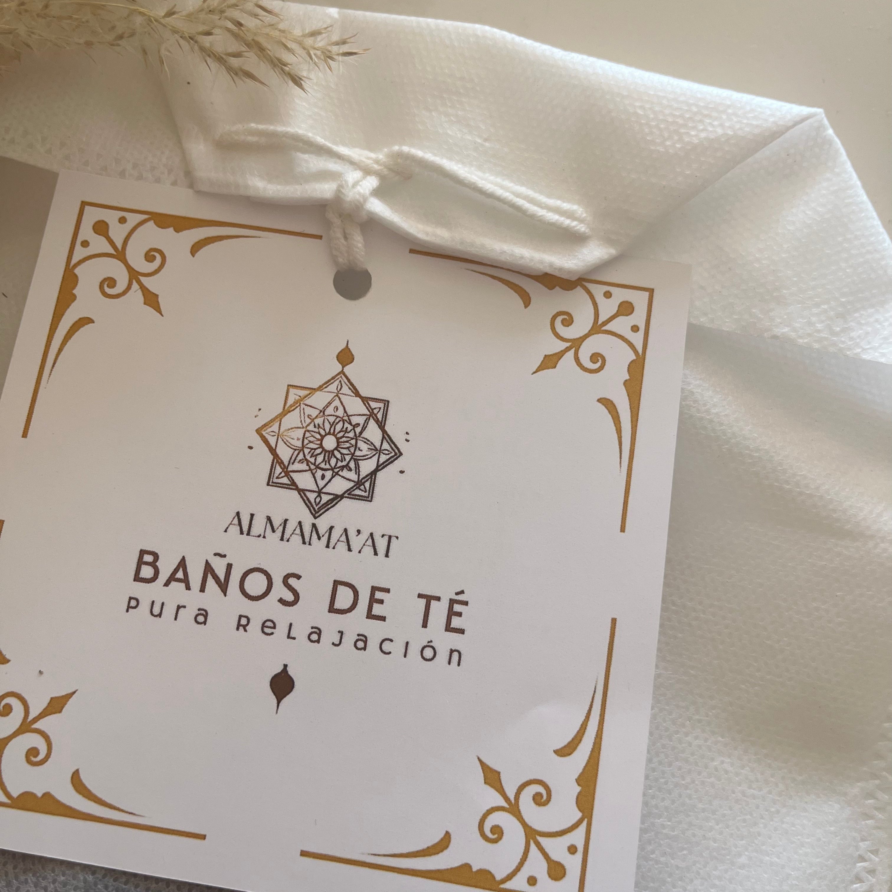 Bolsitas de Té para baño sensorial, PURA RELAJACION, Lavanda & Rosas