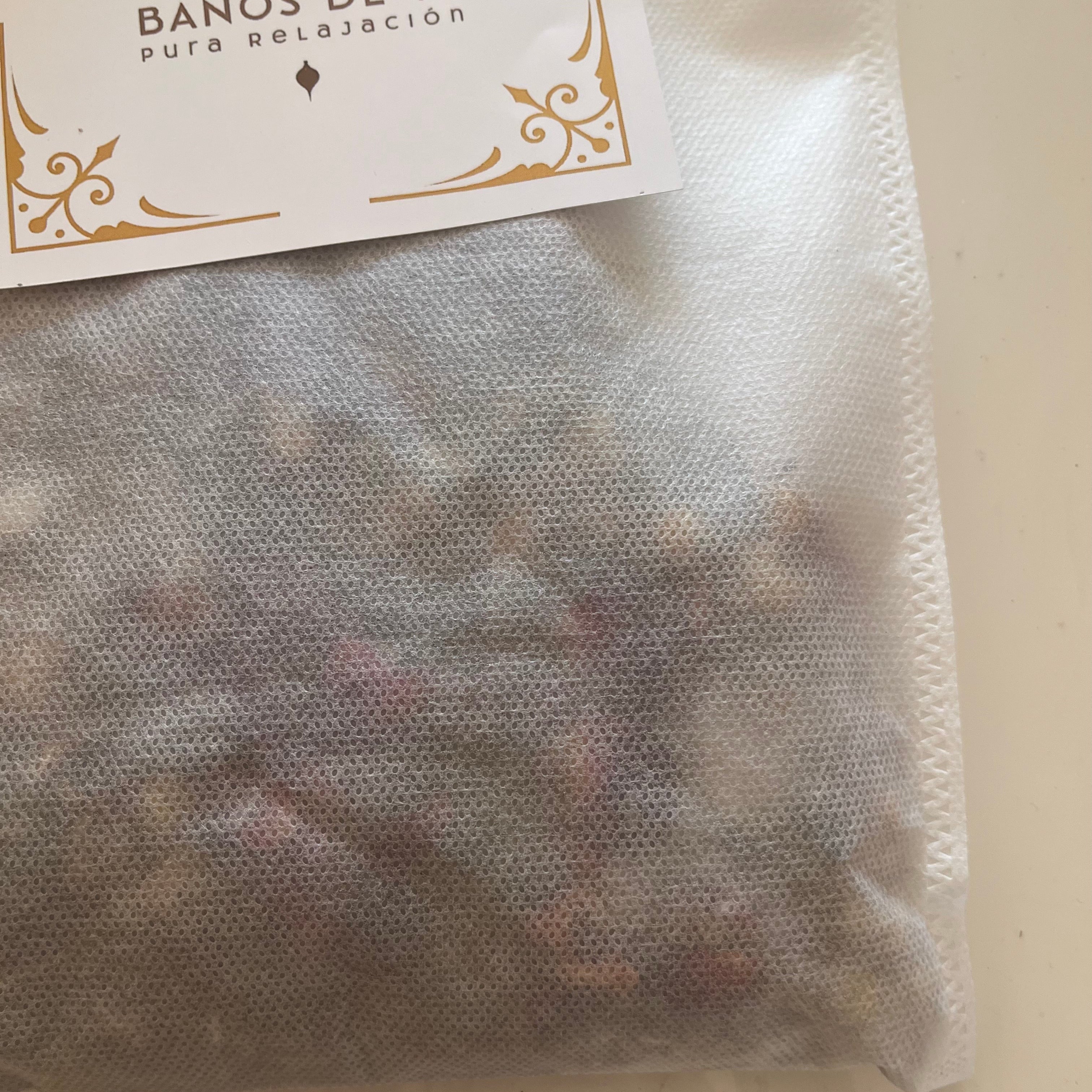 Bolsitas de Té para baño sensorial, PURA RELAJACION, Lavanda & Rosas