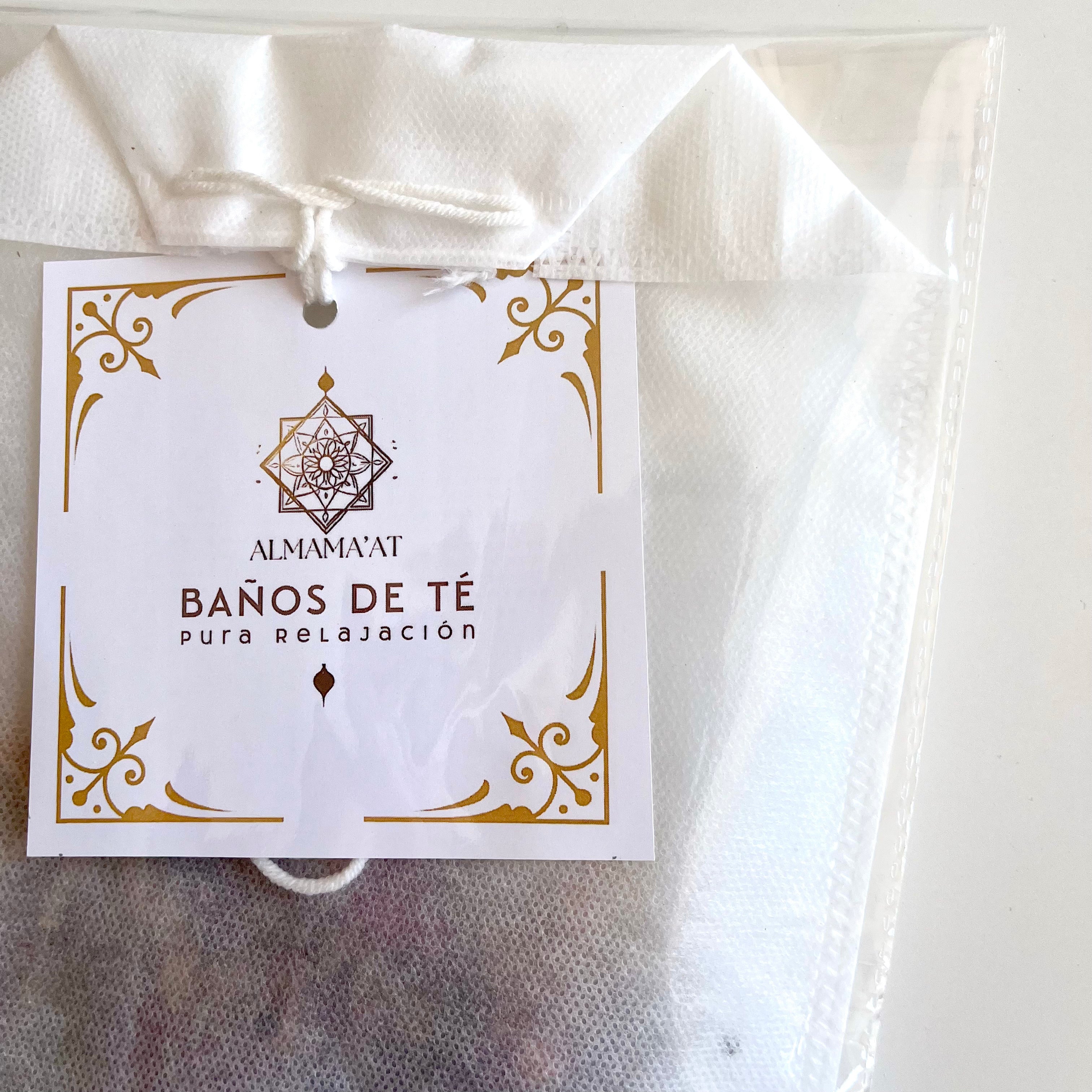 Bolsitas de Té para baño sensorial, PURA RELAJACION, Lavanda & Rosas