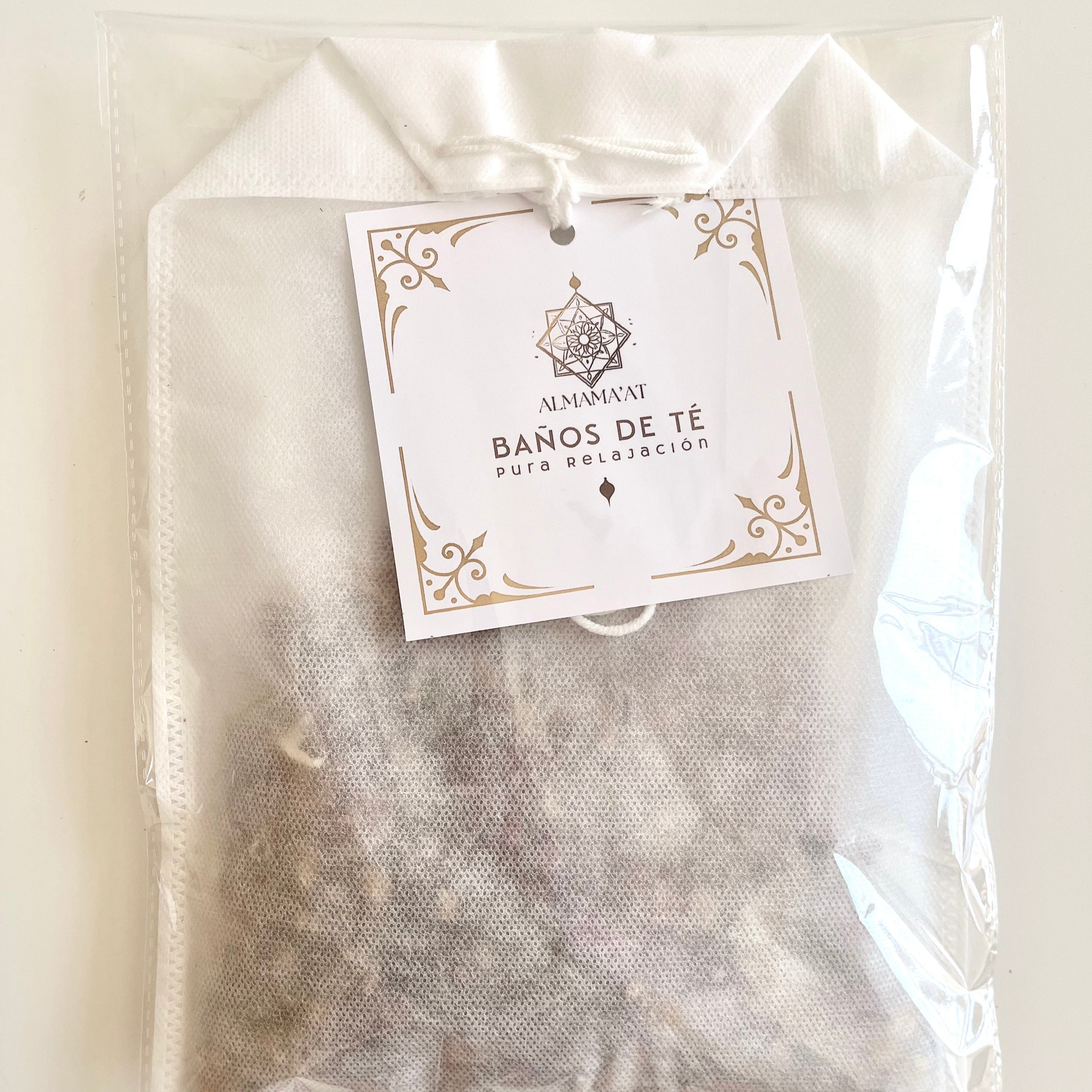 Bolsitas de Té para baño sensorial, PURA RELAJACION, Lavanda & Rosas