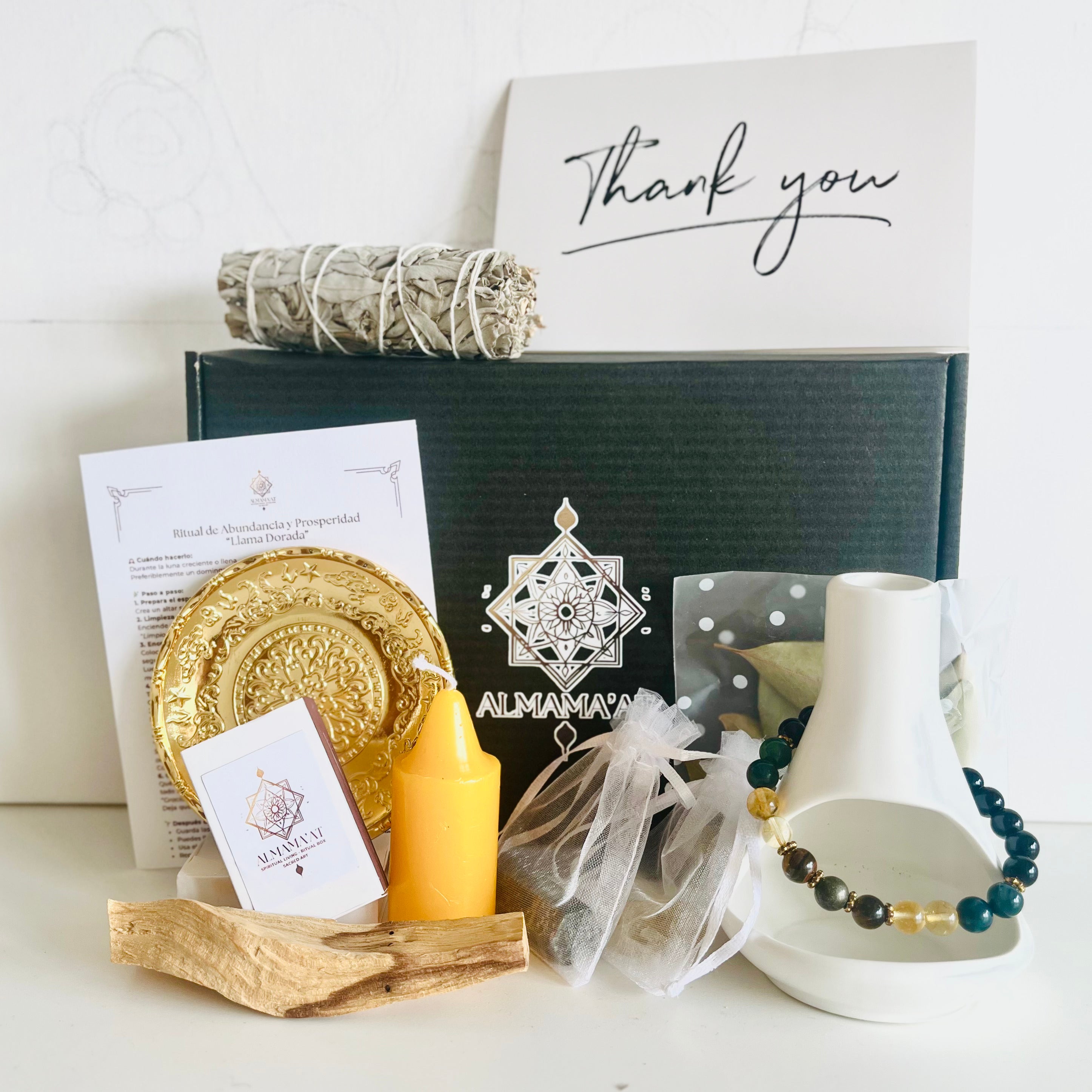 Caja Ritual de Abundancia y Prosperidad,  Kit Ritual Abundancia