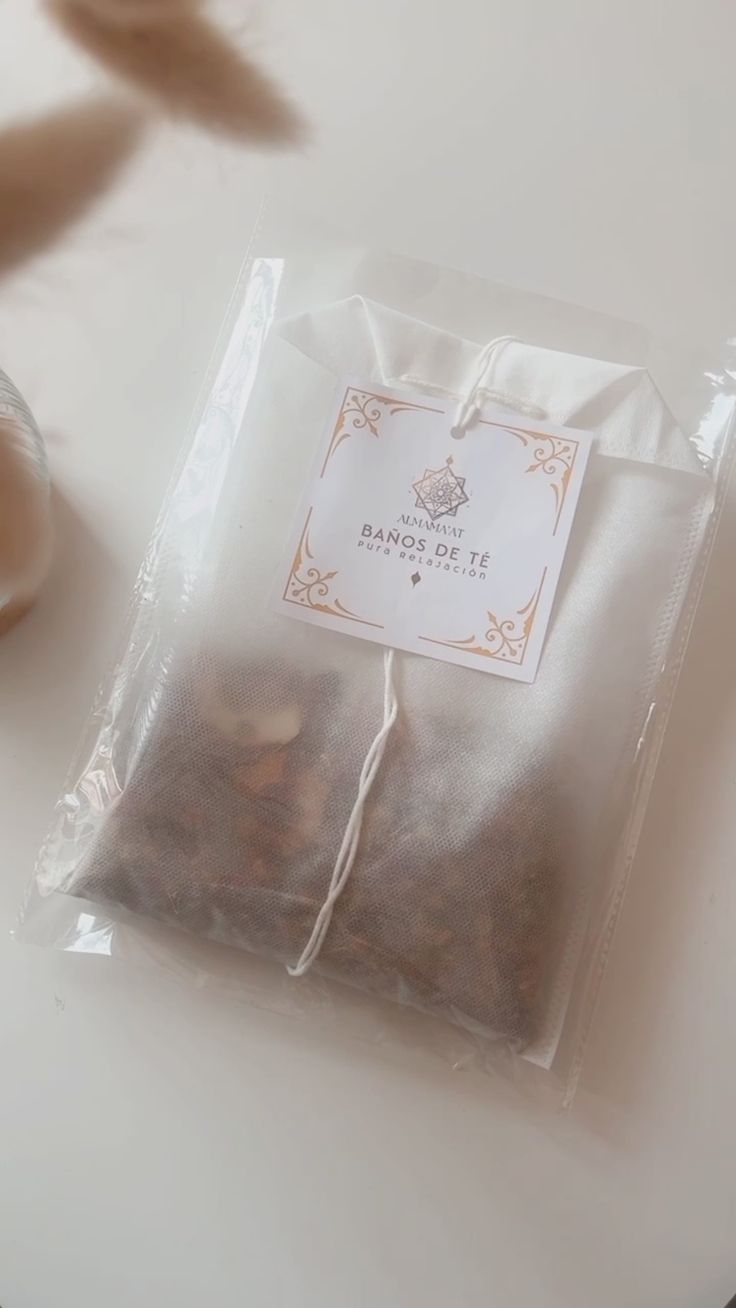 Bolsitas de Té para baño sensorial, PURA RELAJACION, Lavanda & Rosas